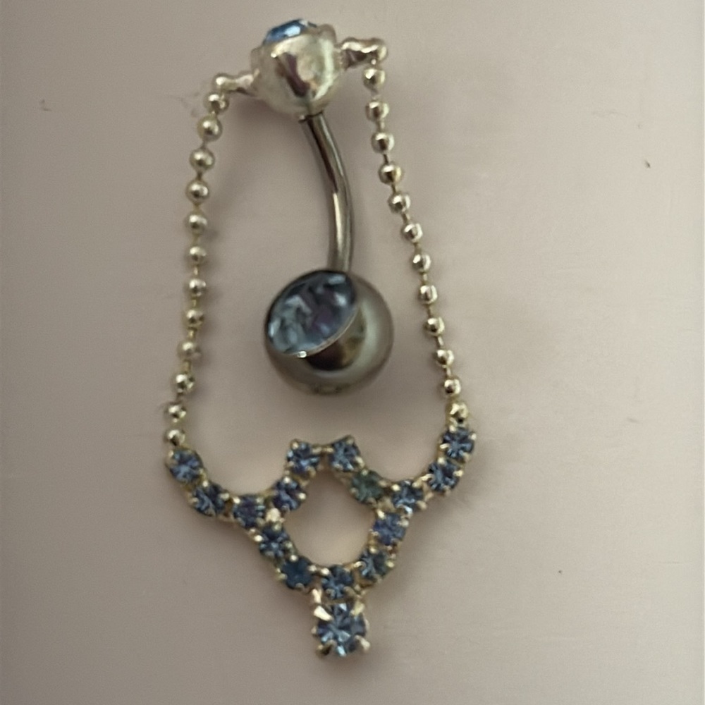 Brand New Claire’s Belly Ring Surgical Steel
